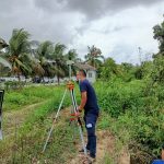 Kerja awalan mencari Batu sempadan masjid nurul iman besut 1