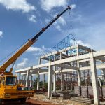 Pasang Kerangka Bumbung Masjid Nurul Iman Besut (2)